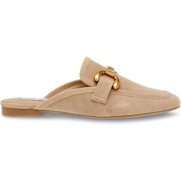 NEW STEVE MADDEN women's fortunate flats in taupe suede - Picture 1 of 2